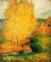 Gauguin, Paul - By the Stream, Autumn